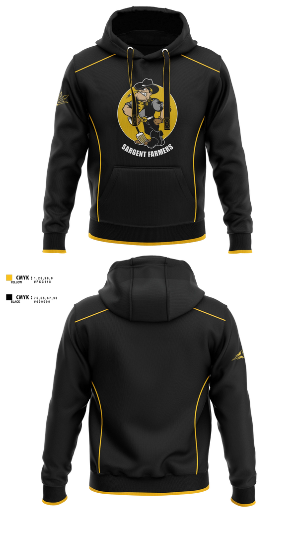 Hoodie, Sargent Farmers, Spirit Store, Teamtime, Team time, sublimation, custom sports apparel, team uniforms, spirit wear, spiritwear, sports uniforms, custom shirts, team store, custom team store, fundraiser sports, apparel fundraiser