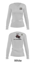 189th Civil Engineering 47317812 Women's Long Sleeve V-neck Shirt - 11