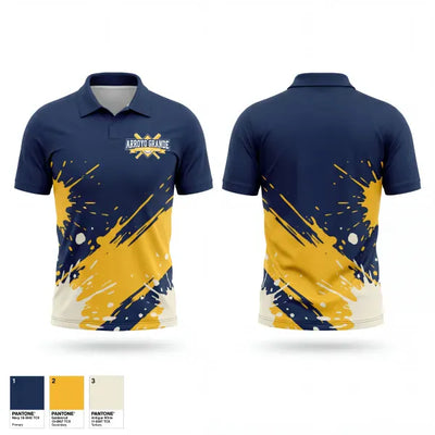 Arroyo Grande Valley Little League 41535066 Short Sleeve Performance Polo - 1