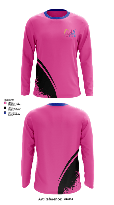 Play Baton 33343949 Long Sleeve Performance Shirt 1