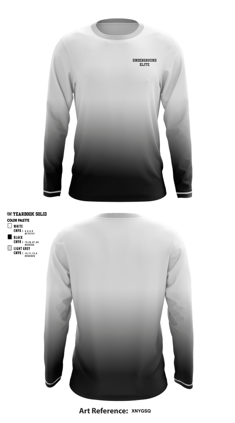 Long Sleeve Performance Shirt, UnderGround Elite, Men's Basketball, Teamtime, Team time, sublimation, custom sports apparel, team uniforms, spirit wear, spiritwear, sports uniforms, custom shirts, team store, custom team store, fundraiser sports, apparel fundraiser