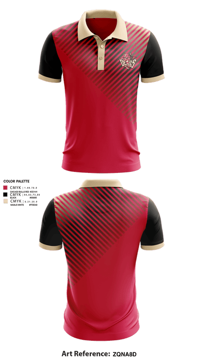 Red Springs Red Devils 1558638 Short Sleeve Performance Polo - 2