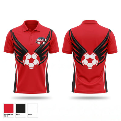 Lakes Area Angels Short Sleeve Performance Polo - 1