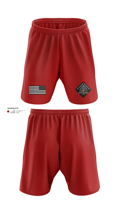 B Co 832nd OD BN 19793865 Athletic Shorts With Pockets - 26