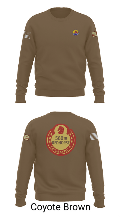 560th Redhorse Unit 43549441 Crew Neck Sweatshirt - 5
