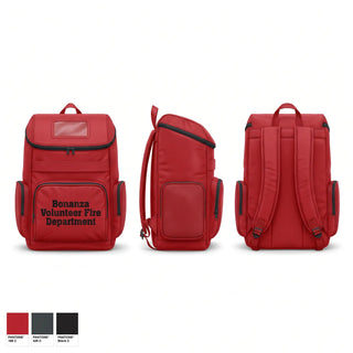 Gear Bag, Bonanza Volunteer Fire Department, Fire Department, Teamtime, Team time, sublimation, custom sports apparel, team uniforms, spirit wear, spiritwear, sports uniforms, custom shirts, team store, custom team store, fundraiser sports, apparel fundraiser