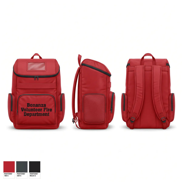 Gear Bag, Bonanza Volunteer Fire Department, Fire Department, Teamtime, Team time, sublimation, custom sports apparel, team uniforms, spirit wear, spiritwear, sports uniforms, custom shirts, team store, custom team store, fundraiser sports, apparel fundraiser