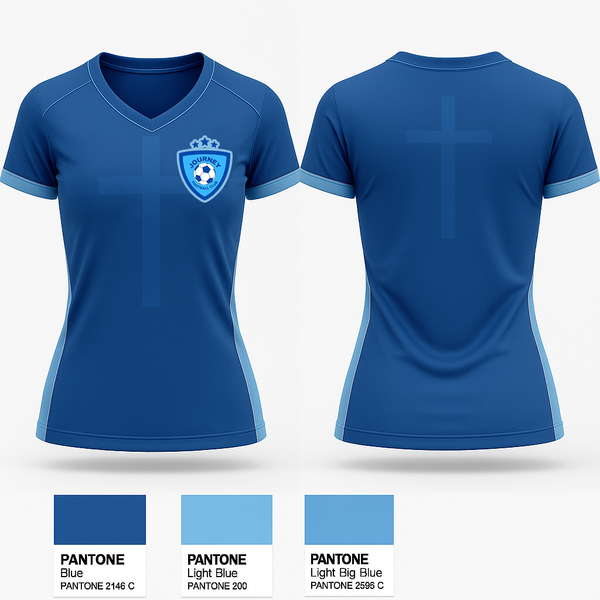Womens Short Sleeve Vneck Shirt, Journey FC, Men's Soccer, Teamtime, Team time, sublimation, custom sports apparel, team uniforms, spirit wear, spiritwear, sports uniforms, custom shirts, team store, custom team store, fundraiser sports, apparel fundraiser