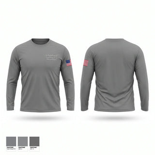 Long Sleeve Performance Shirt, Litchfield Volunteer Fire Department, Fire Department, Teamtime, Team time, sublimation, custom sports apparel, team uniforms, spirit wear, spiritwear, sports uniforms, custom shirts, team store, custom team store, fundraiser sports, apparel fundraiser