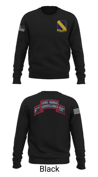 Crew Neck Sweatshirt, Fco 51st infantry LRSU, , Teamtime, Team time, sublimation, custom sports apparel, team uniforms, spirit wear, spiritwear, sports uniforms, custom shirts, team store, custom team store, fundraiser sports, apparel fundraiser