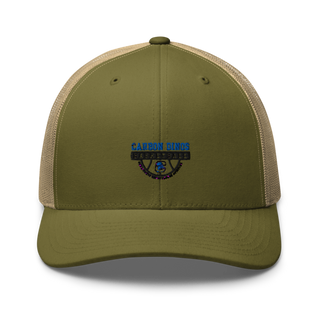 Carbon Boys Basketball Retro Trucker Hat | Yupoong 6606