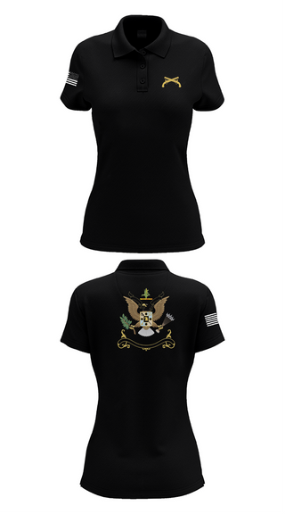 Womens Short Sleeve Performance Polo, 402nd Military Police Battalion, , Teamtime, Team time, sublimation, custom sports apparel, team uniforms, spirit wear, spiritwear, sports uniforms, custom shirts, team store, custom team store, fundraiser sports, apparel fundraiser