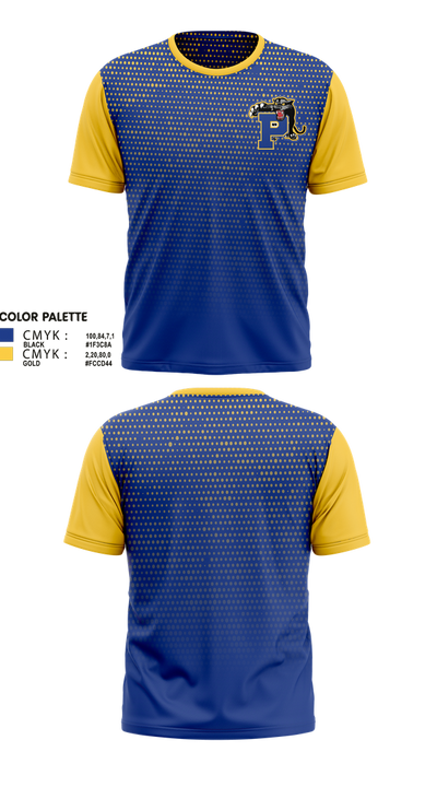 Palatka Wrestling 44034105 Short Sleeve Performance Shirt - 1