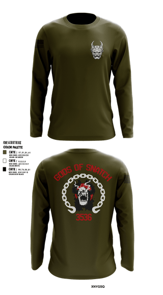 Long Sleeve Performance Shirt, Wrecker gods, Marines, Teamtime, Team time, sublimation, custom sports apparel, team uniforms, spirit wear, spiritwear, sports uniforms, custom shirts, team store, custom team store, fundraiser sports, apparel fundraiser