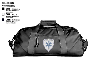 Duffle Bag, PAAS, EMS/EMT, Teamtime, Team time, sublimation, custom sports apparel, team uniforms, spirit wear, spiritwear, sports uniforms, custom shirts, team store, custom team store, fundraiser sports, apparel fundraiser