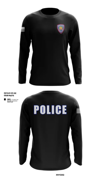 Long Sleeve Performance Shirt, Carrollton Police Department, Police, Teamtime, Team time, sublimation, custom sports apparel, team uniforms, spirit wear, spiritwear, sports uniforms, custom shirts, team store, custom team store, fundraiser sports, apparel fundraiser