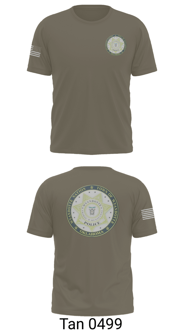 Short Sleeve Performance Shirt, Wyandotte Nation Police, Police, Teamtime, Team time, sublimation, custom sports apparel, team uniforms, spirit wear, spiritwear, sports uniforms, custom shirts, team store, custom team store, fundraiser sports, apparel fundraiser