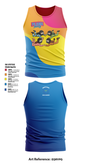 Tank Top, Skydive Dallas Pajama Party, Spirit Store, Teamtime, Team time, sublimation, custom sports apparel, team uniforms, spirit wear, spiritwear, sports uniforms, custom shirts, team store, custom team store, fundraiser sports, apparel fundraiser
