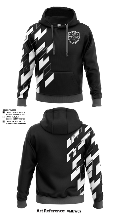Hoodie, Diamond Athlete, Men's Soccer, Teamtime, Team time, sublimation, custom sports apparel, team uniforms, spirit wear, spiritwear, sports uniforms, custom shirts, team store, custom team store, fundraiser sports, apparel fundraiser