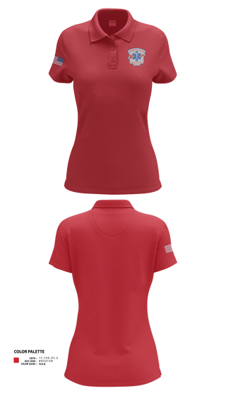 Womens Short Sleeve Performance Polo, Hardeman County Ambulance Service, EMS/EMT, Teamtime, Team time, sublimation, custom sports apparel, team uniforms, spirit wear, spiritwear, sports uniforms, custom shirts, team store, custom team store, fundraiser sports, apparel fundraiser