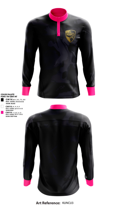 Northwest Optimist FC Quarter Zip Jacket - 1