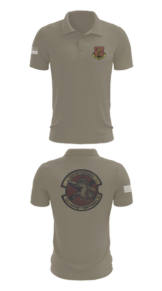 Short Sleeve Performance Polo, 125th Tactical Aircraft Maintenance SQ, , Teamtime, Team time, sublimation, custom sports apparel, team uniforms, spirit wear, spiritwear, sports uniforms, custom shirts, team store, custom team store, fundraiser sports, apparel fundraiser