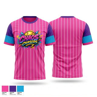 Short Sleeve Performance Shirt, Chaos Chasers, Softball, Teamtime, Team time, sublimation, custom sports apparel, team uniforms, spirit wear, spiritwear, sports uniforms, custom shirts, team store, custom team store, fundraiser sports, apparel fundraiser