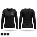 Westshore Enforcement Bureau Bomb Squad Women's Long Sleeve V-neck Shirt - 1