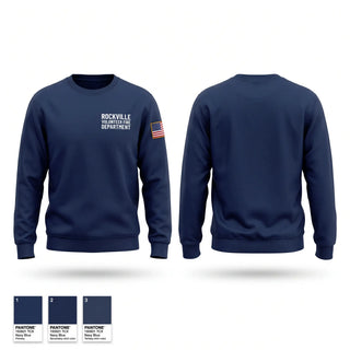 Crew Neck Sweatshirt, Rockville Volunteer Fire Department, Fire Department, Teamtime, Team time, sublimation, custom sports apparel, team uniforms, spirit wear, spiritwear, sports uniforms, custom shirts, team store, custom team store, fundraiser sports, apparel fundraiser