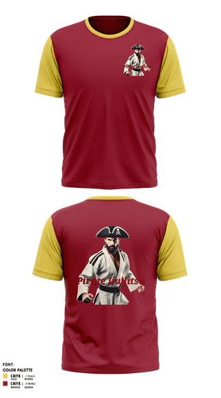 Short Sleeve Performance Shirt, Pirate Jiu Jitsu, Wrestling, Teamtime, Team time, sublimation, custom sports apparel, team uniforms, spirit wear, spiritwear, sports uniforms, custom shirts, team store, custom team store, fundraiser sports, apparel fundraiser