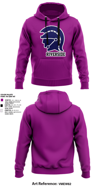 Riverside High School 91210653 Hoodie - 1