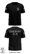 Cass County Sheriff's Office K9 Unit Short Sleeve Performance Shirt - 5