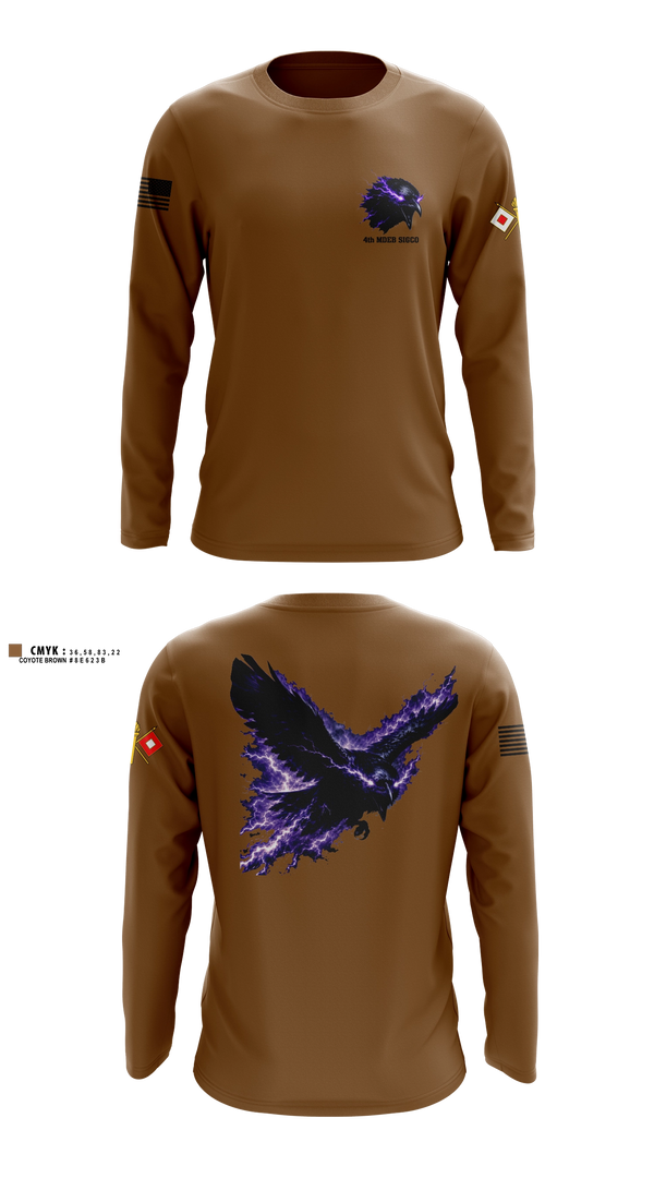 Long Sleeve Performance Shirt, 4th MDEB SigCo, Army, Teamtime, Team time, sublimation, custom sports apparel, team uniforms, spirit wear, spiritwear, sports uniforms, custom shirts, team store, custom team store, fundraiser sports, apparel fundraiser