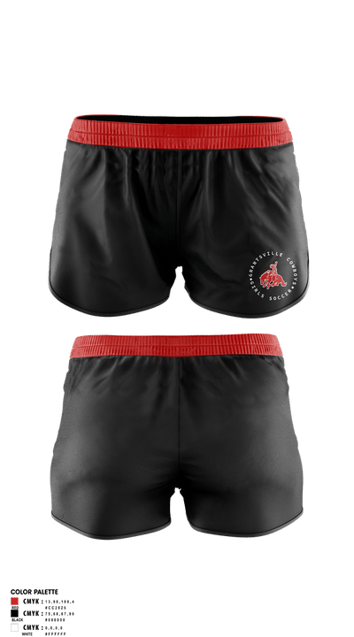 Grantsville Girls Soccer 58170846 Womens Soccer Shorts - 2