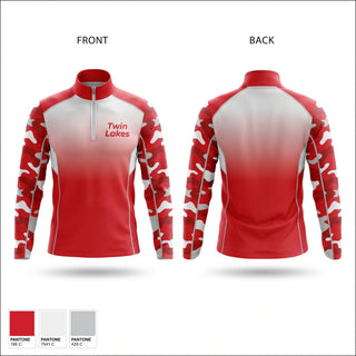 Quarter Zip Jacket, Twin Lakes, Cheer, Teamtime, Team time, sublimation, custom sports apparel, team uniforms, spirit wear, spiritwear, sports uniforms, custom shirts, team store, custom team store, fundraiser sports, apparel fundraiser