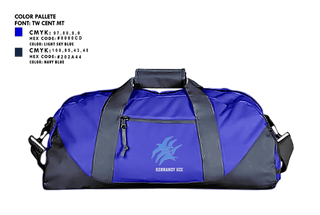 Duffle Bag, Kennandy Hze, Track & Field, Teamtime, Team time, sublimation, custom sports apparel, team uniforms, spirit wear, spiritwear, sports uniforms, custom shirts, team store, custom team store, fundraiser sports, apparel fundraiser