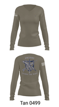 Alexander City Police Department 73199844 Women's Long Sleeve V-neck Shirt - 10