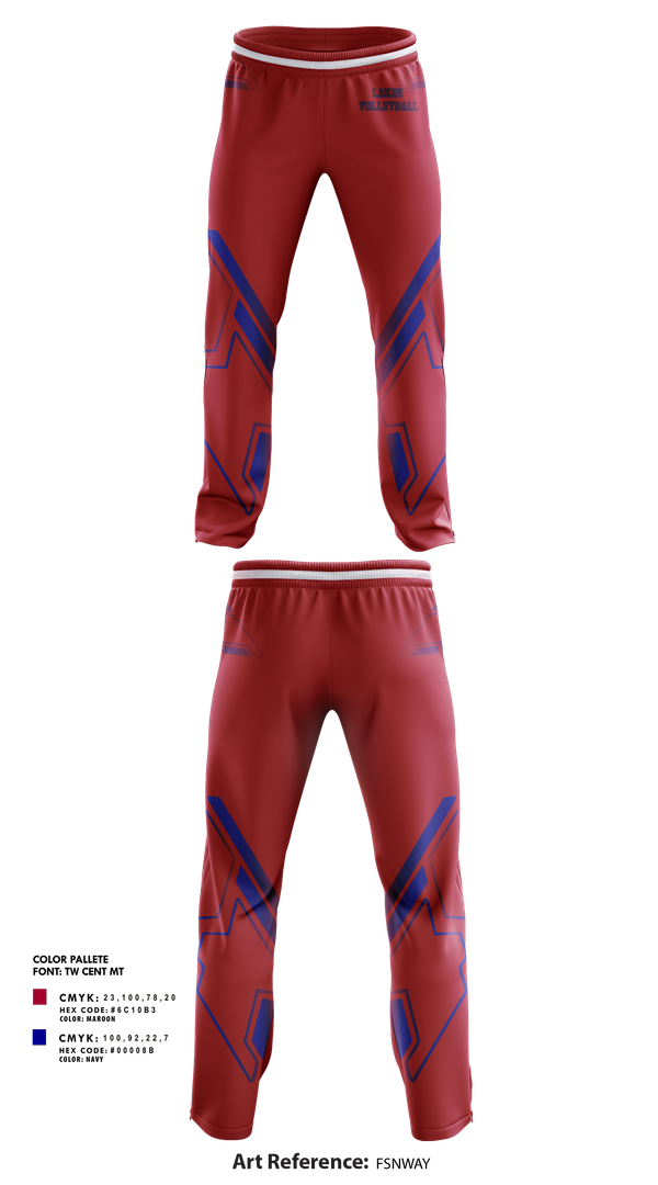 Sweatpants, Lakes Volleyball, Women's Volleyball, Teamtime, Team time, sublimation, custom sports apparel, team uniforms, spirit wear, spiritwear, sports uniforms, custom shirts, team store, custom team store, fundraiser sports, apparel fundraiser