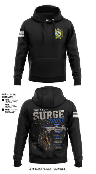 Hoodie, South Carolina Police K9 Association, Police, Teamtime, Team time, sublimation, custom sports apparel, team uniforms, spirit wear, spiritwear, sports uniforms, custom shirts, team store, custom team store, fundraiser sports, apparel fundraiser