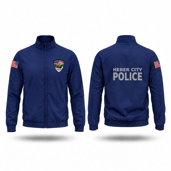 Windbreaker, Heber City Police Department, Police, Teamtime, Team time, sublimation, custom sports apparel, team uniforms, spirit wear, spiritwear, sports uniforms, custom shirts, team store, custom team store, fundraiser sports, apparel fundraiser