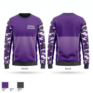 Crew Neck Sweatshirt, Bethany Bronchos, Men's Basketball, Teamtime, Team time, sublimation, custom sports apparel, team uniforms, spirit wear, spiritwear, sports uniforms, custom shirts, team store, custom team store, fundraiser sports, apparel fundraiser