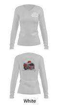 South Plattsburgh Volunteer Fire Department 97311073 Women's Long Sleeve V-neck Shirt - 11