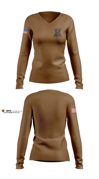 Womens Long Sleeve Vneck Shirt, M.S.T. Maintenance Support Team, Navy, Teamtime, Team time, sublimation, custom sports apparel, team uniforms, spirit wear, spiritwear, sports uniforms, custom shirts, team store, custom team store, fundraiser sports, apparel fundraiser