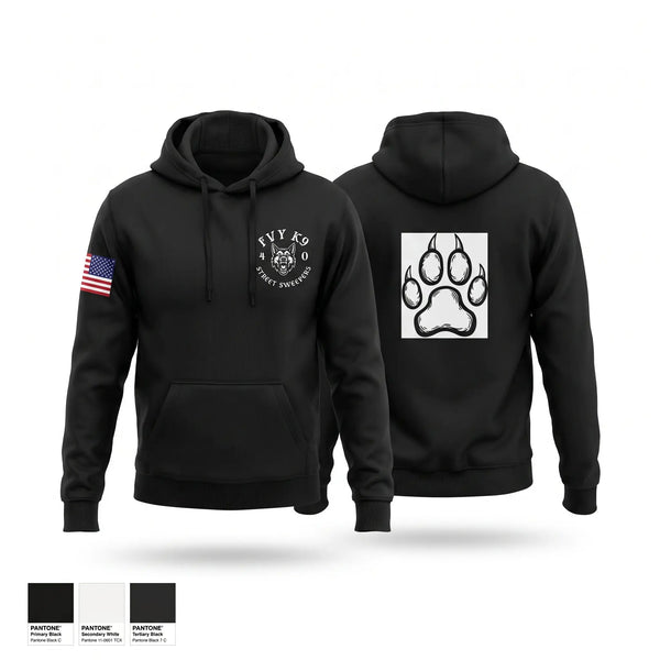 Hoodie, Fountain Valley Police Department K9 Unit, Police, Teamtime, Team time, sublimation, custom sports apparel, team uniforms, spirit wear, spiritwear, sports uniforms, custom shirts, team store, custom team store, fundraiser sports, apparel fundraiser