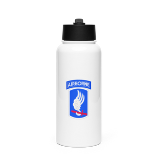 Wombats 19106306 Stainless Steel Water Bottle with a Straw Lid