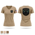 E. Co 1/25 Women's Short Sleeve V-neck Shirt - 1