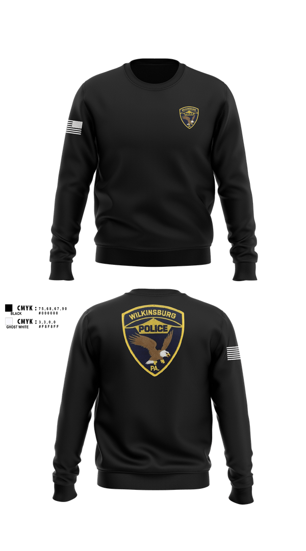 Crew Neck Sweatshirt, 18 SFS FLY AWAY SECURITY, Air Force, Teamtime, Team time, sublimation, custom sports apparel, team uniforms, spirit wear, spiritwear, sports uniforms, custom shirts, team store, custom team store, fundraiser sports, apparel fundraiser