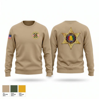 Crew Neck Sweatshirt, Cherokee County Sheriff’s Office, Police, Teamtime, Team time, sublimation, custom sports apparel, team uniforms, spirit wear, spiritwear, sports uniforms, custom shirts, team store, custom team store, fundraiser sports, apparel fundraiser
