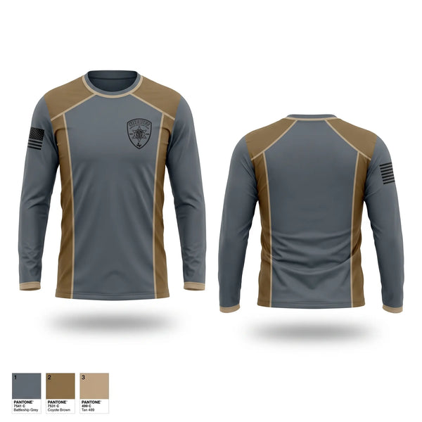 Long Sleeve Performance Shirt, Chambers County Sheriff's Office Special Response Team, Police, Teamtime, Team time, sublimation, custom sports apparel, team uniforms, spirit wear, spiritwear, sports uniforms, custom shirts, team store, custom team store, fundraiser sports, apparel fundraiser