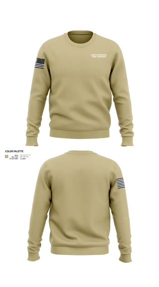 Crew Neck Sweatshirt, North Bangor Fire Company, , Teamtime, Team time, sublimation, custom sports apparel, team uniforms, spirit wear, spiritwear, sports uniforms, custom shirts, team store, custom team store, fundraiser sports, apparel fundraiser